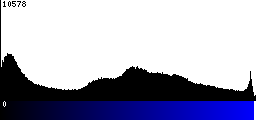 Blue Histogram