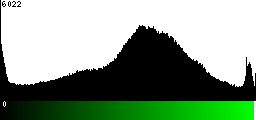 Green Histogram