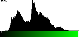 Green Histogram