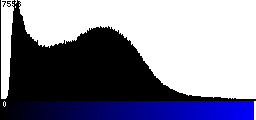 Blue Histogram