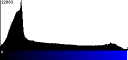 Blue Histogram