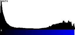 Blue Histogram