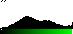 Green Histogram