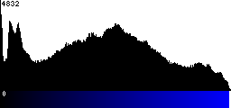 Blue Histogram