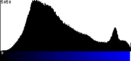 Blue Histogram