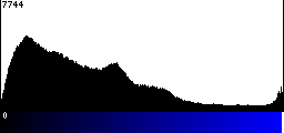 Blue Histogram