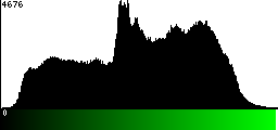 Green Histogram