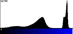 Blue Histogram