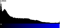Blue Histogram