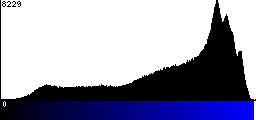 Blue Histogram