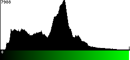 Green Histogram