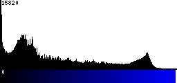 Blue Histogram