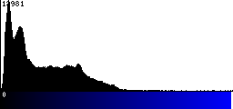 Blue Histogram