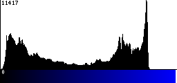 Blue Histogram