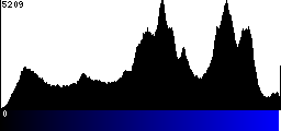 Blue Histogram