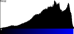 Blue Histogram