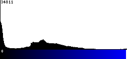 Blue Histogram