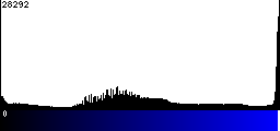 Blue Histogram