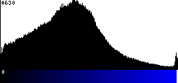 Blue Histogram