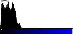 Blue Histogram
