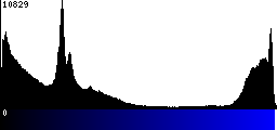 Blue Histogram