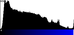 Blue Histogram