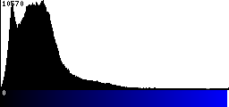 Blue Histogram