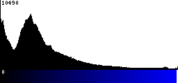 Blue Histogram