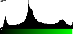 Green Histogram