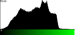 Green Histogram