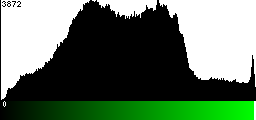 Green Histogram