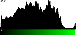 Green Histogram