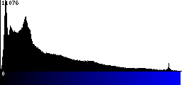 Blue Histogram