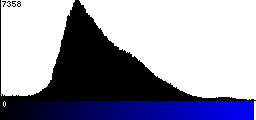 Blue Histogram