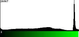 Green Histogram