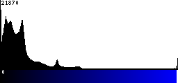 Blue Histogram