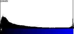 Blue Histogram