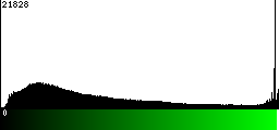 Green Histogram