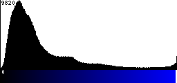 Blue Histogram