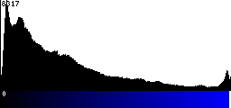 Blue Histogram