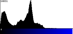 Blue Histogram