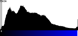 Blue Histogram