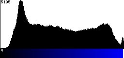 Blue Histogram