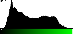 Green Histogram