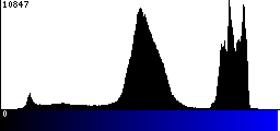 Blue Histogram
