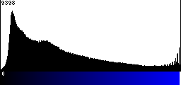 Blue Histogram
