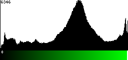 Green Histogram