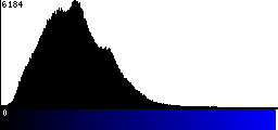 Blue Histogram