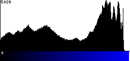Blue Histogram