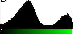 Green Histogram